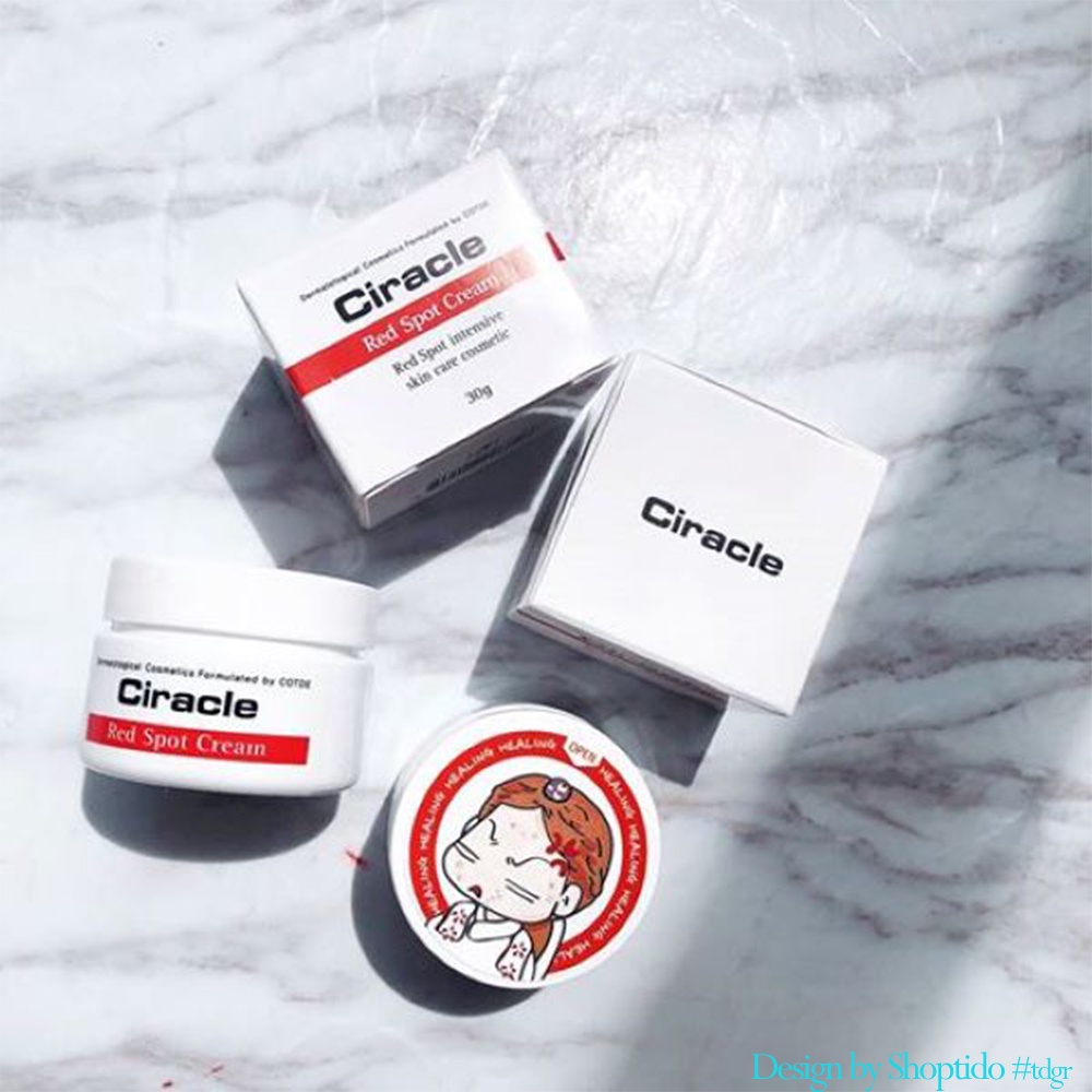 Kem giảm mụn Ciracle Red Spot Cream Hàn Quốc 30g NPP Shoptido