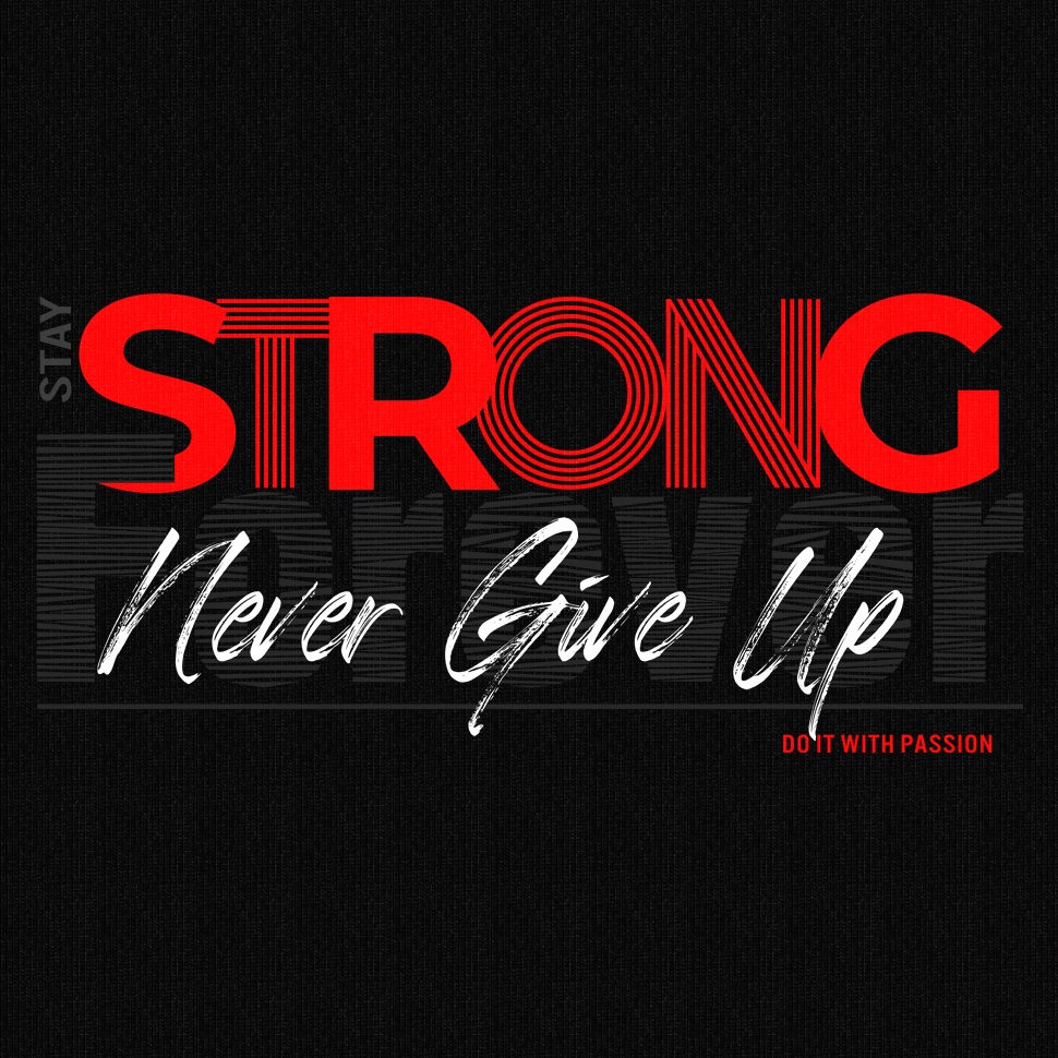 Áo Phông Tay Lỡ MYO Vải Cotton Stay Strong Q008