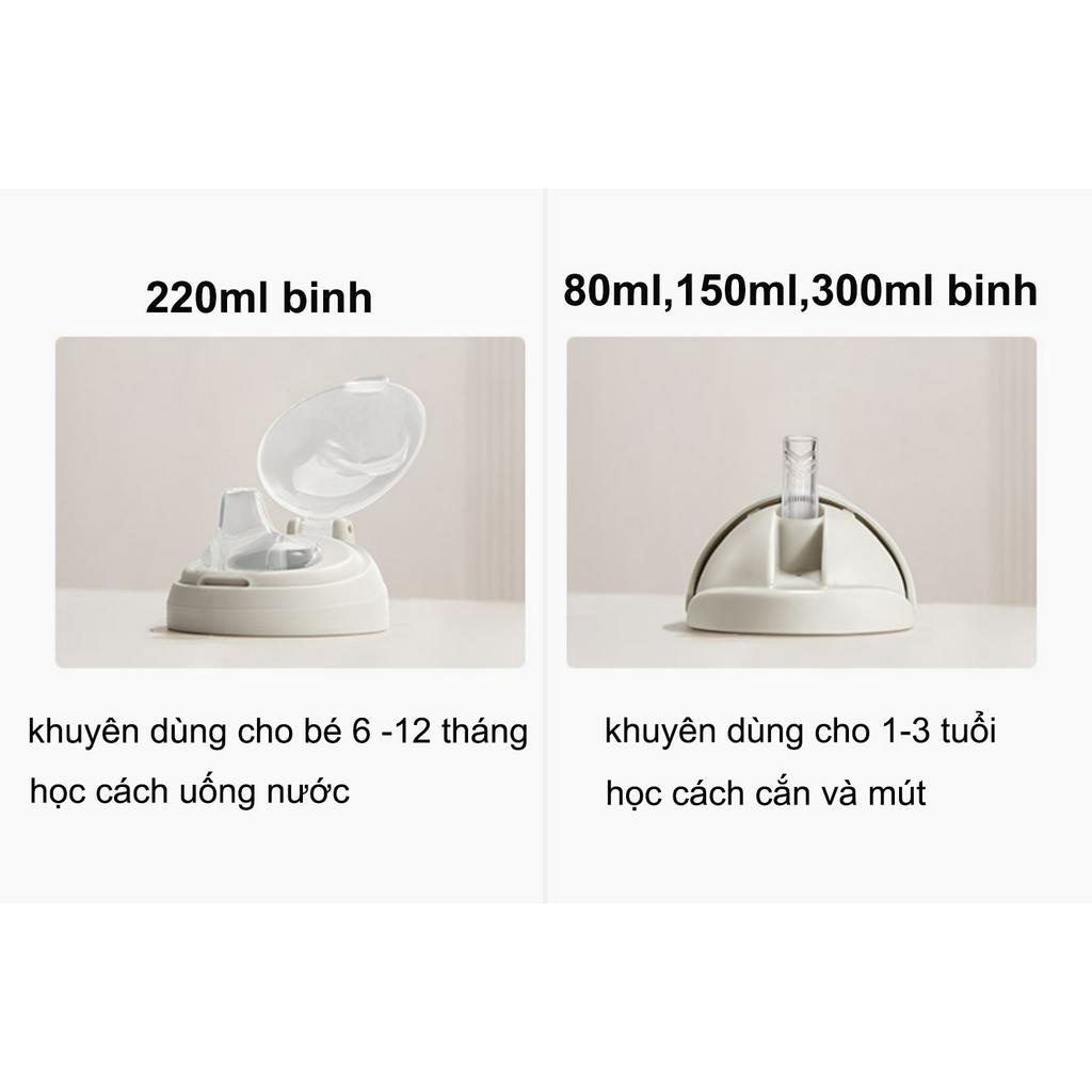 Bc Babycare Bình Uống Nước Kèm Ống Hút Cho Bé 6-36 Tháng bình nước trẻ em