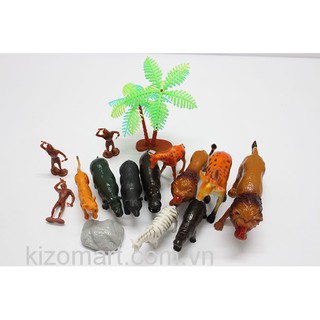 Bộ đồ chơi Túi thú rừng cỡ trung
