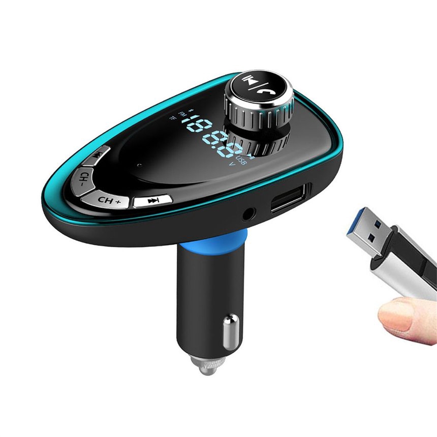 Máy Nghe Nhạc Mp3 Bca27 Kết Nối Bluetooth Hỗ Trợ Thẻ Tf Cho Xe Hơi