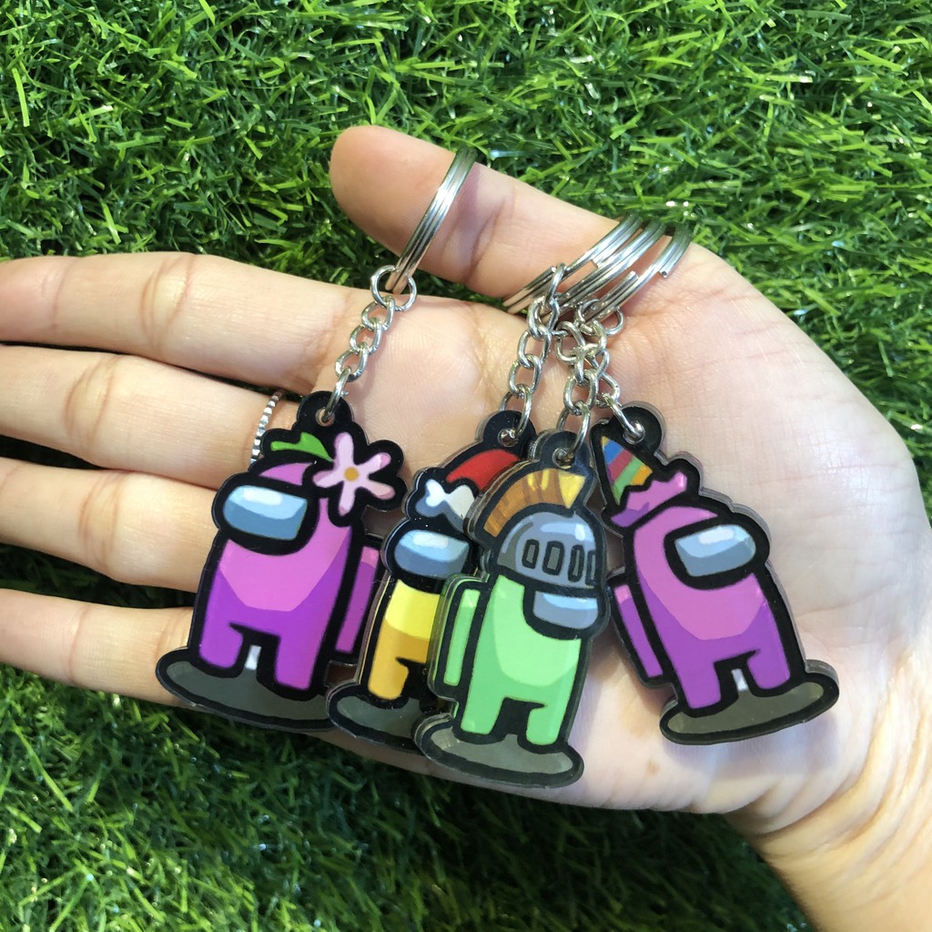 Móc khóa game in theo yêu cầu