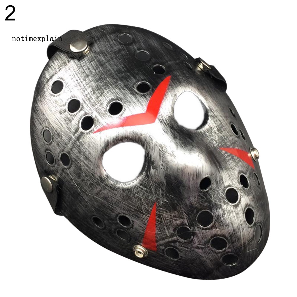 NAME Halloween Party Mask Jason Voorhees Friday Costumes Horror Movie Cosplay Props