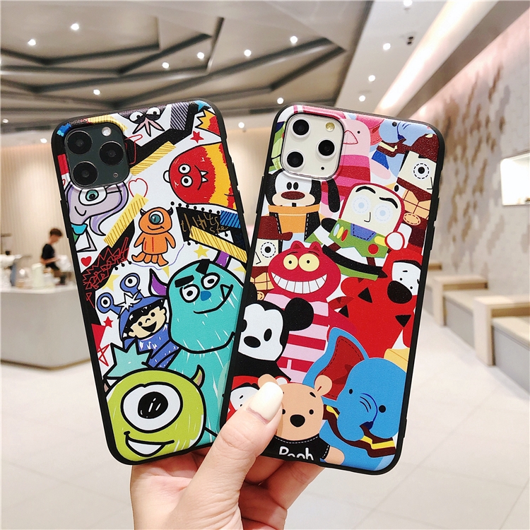 Ốp điện thoại in hình Monster University/Minnie 3D cho OPPO F11 F9 Pro F7 F5 Youth F1S A37 A39 A57 A71 A83