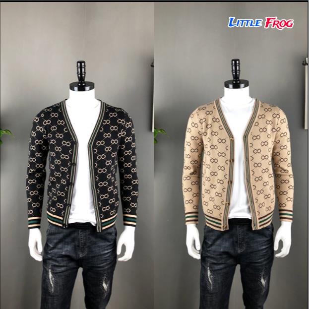 Áo khoác cardigan nam Men's cardig sweater Korean sweater jacket male