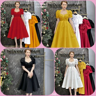55-90kg bigsize đầm nơ ngực thiết kế