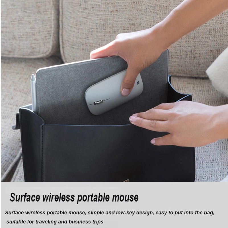 (Mới) Microsoft Surface Mouse bluetooth-Chuột macbook, surface,laptop microsoft chính hãng kết nối không dây-(nhiều màu)