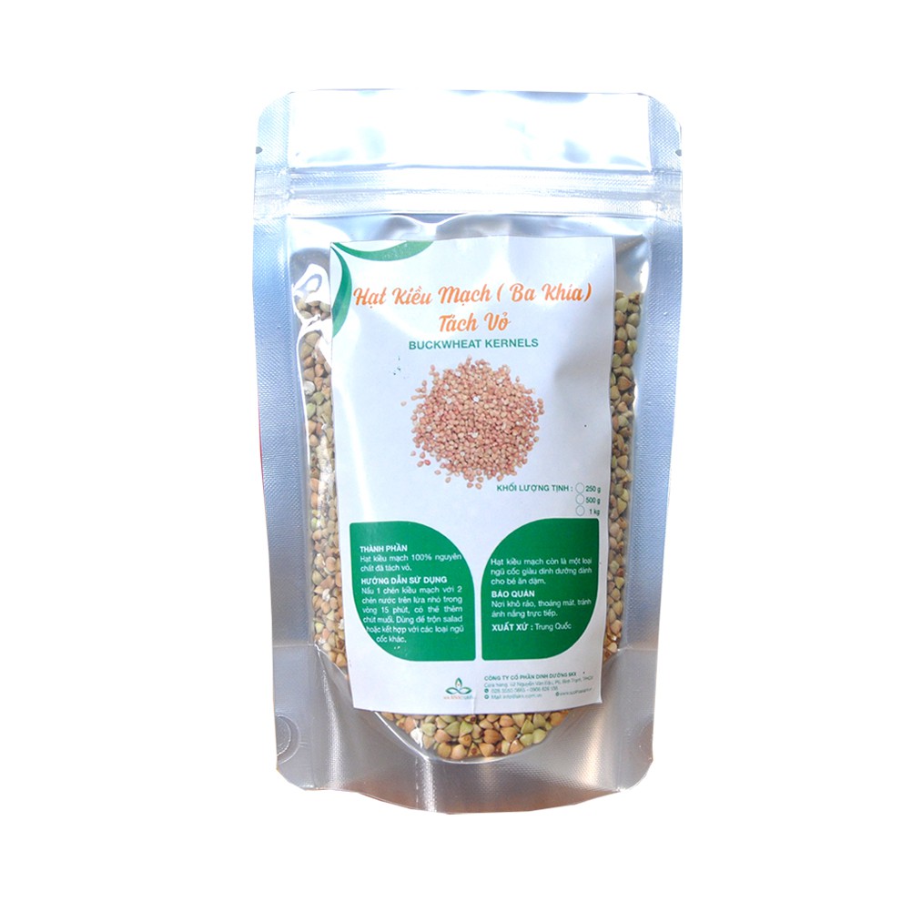 Hạt Kiều Mạch Tách Vỏ (Ba Khía) - Buckwheat 250g