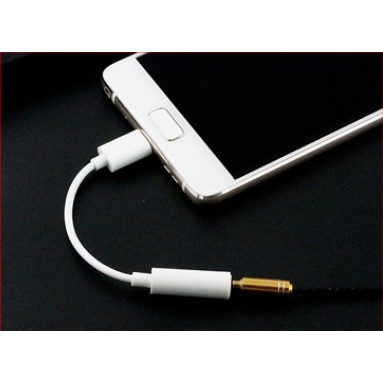 Cáp chuyển đổi Type -C sang jack 3.5 cho tai nghe, Adapter chuyển đổi type-c sang 3.5