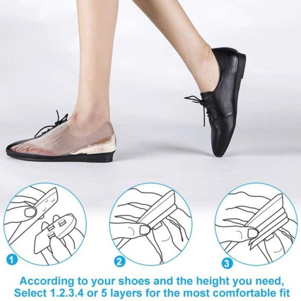 1 Cặp Miếng Lót Giày Giảm Đau Dễ Điều Chỉnh