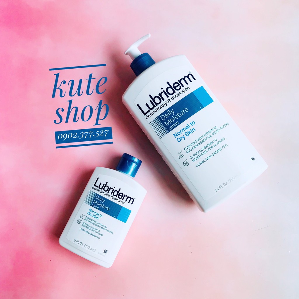 {U.S.A} Dưỡng thể cho da thường/khô Lubriderm Daily Moisture Lotion | BigBuy360 - bigbuy360.vn