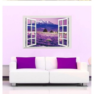 Decal cửa sổ Lavender - DCS016