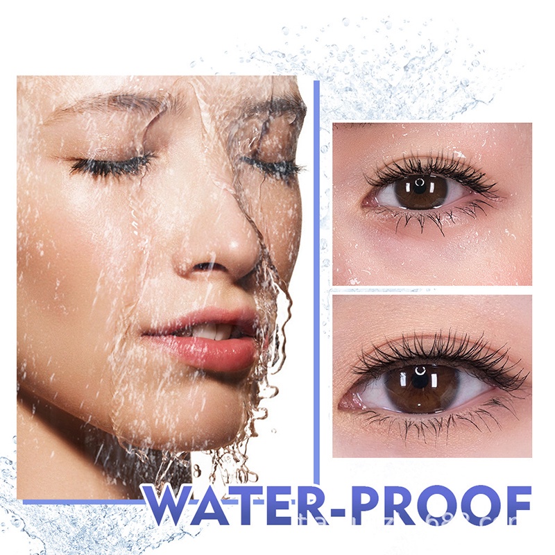 Mascara Làm Cong Và Dày Mi Tự Nhiên Chống Thấm Nước Và Mồ Hôi