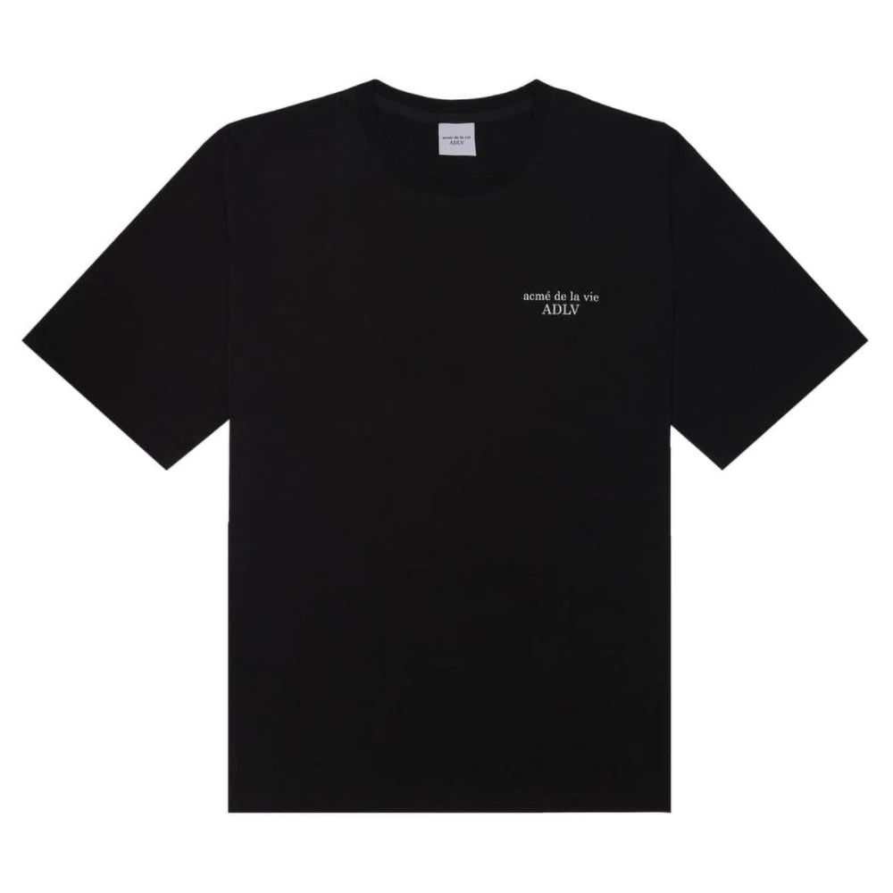 Áo Thun ADLV Basic Short 🔴CHÍNH HÃNG🔴 Acmé De La Vie Basic Short Sleeve 2 Black Tee - Áo ADLV Ngắn Tay - Simple Sneaker