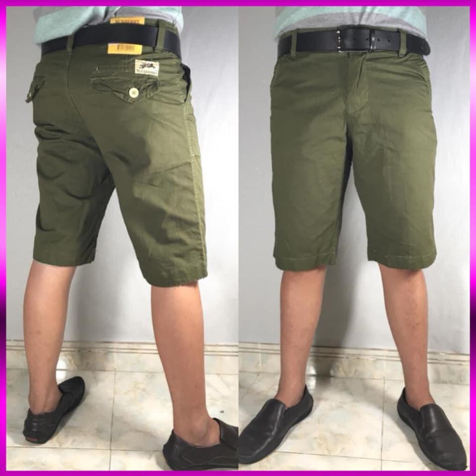 (✿◠‿◠) Quần SHORT KAKI Xuất Khẩu Châu Âu - KaKi Sợi Lạnh - Thoáng Mát - Siêu Bền (◠‿◠✿) | BigBuy360 - bigbuy360.vn