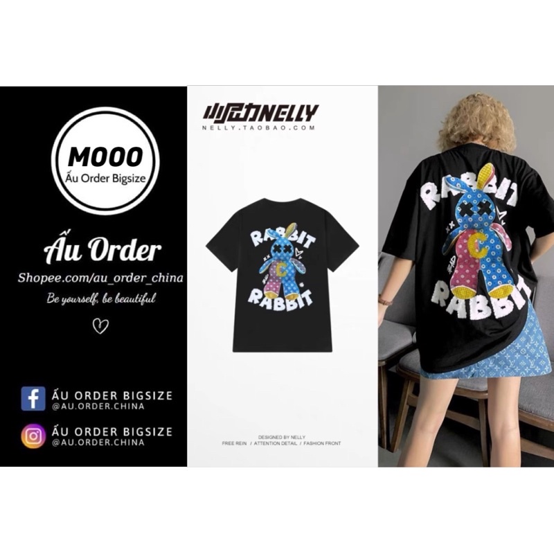 Áo Thun Nelly Ngắn Tay Có Sẵn Nhiều Mẫu Bigsize đến 100kg