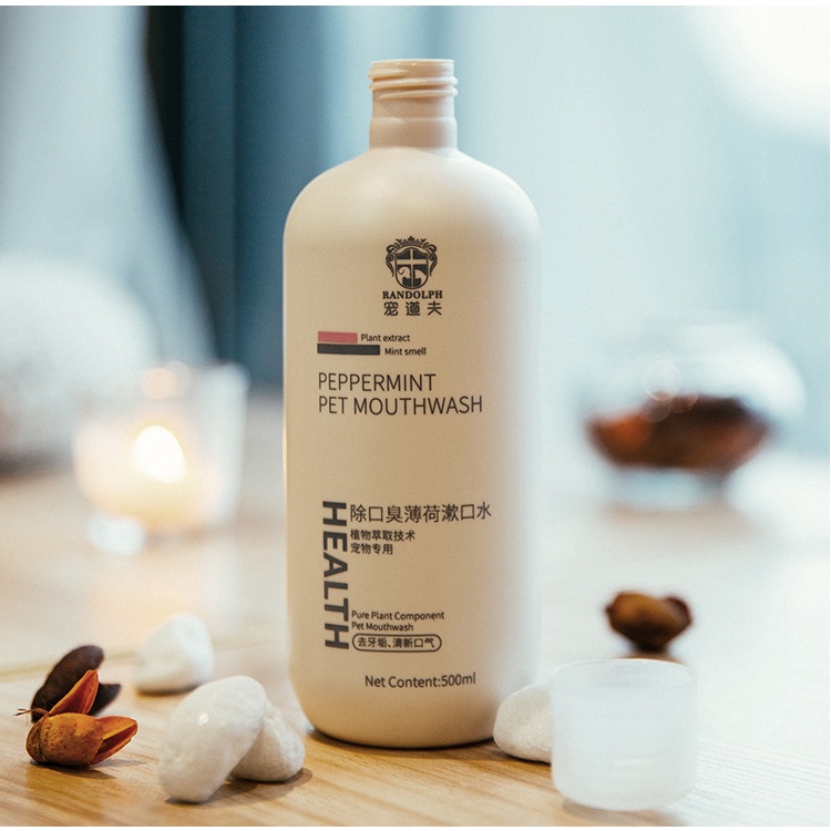 Nước súc miệng cho chó và mèo Randolph cao cấp 500ml