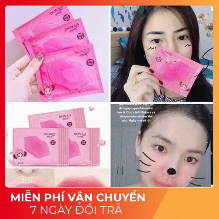Mặt nạ ủ môi ⚡ FREESHIP ⚡ Mặt nạ ủ môi Bioqua tạo đôi môi quyến rũ tự nhiên, hàng nội địa Trung chính hãng 👄 | BigBuy360 - bigbuy360.vn