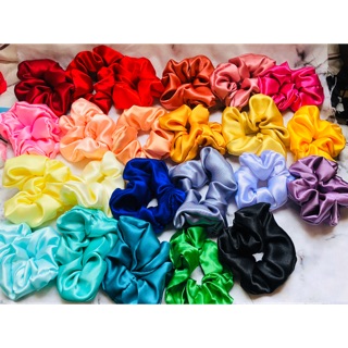 Combo 50 cột tóc Scrunchies đủ màu (giá sỉ 7k/cái)