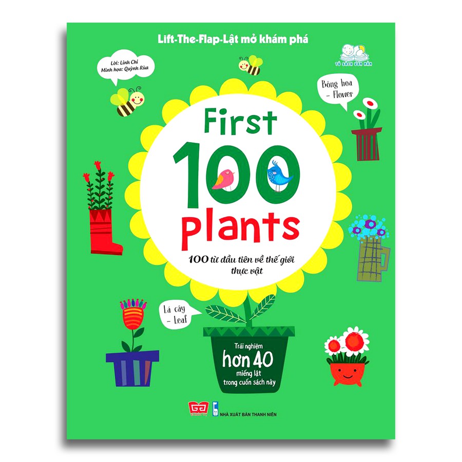 Sách - Lift The Flap - 100 từ đầu tiên về thế giới thực vật - Tái bản 07.2018
