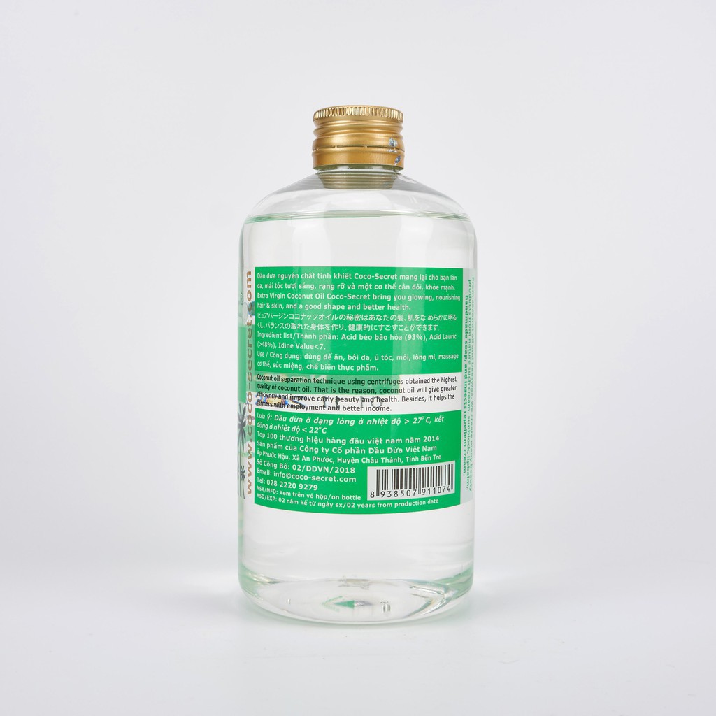 Dầu Dừa Coco Secret 500ml