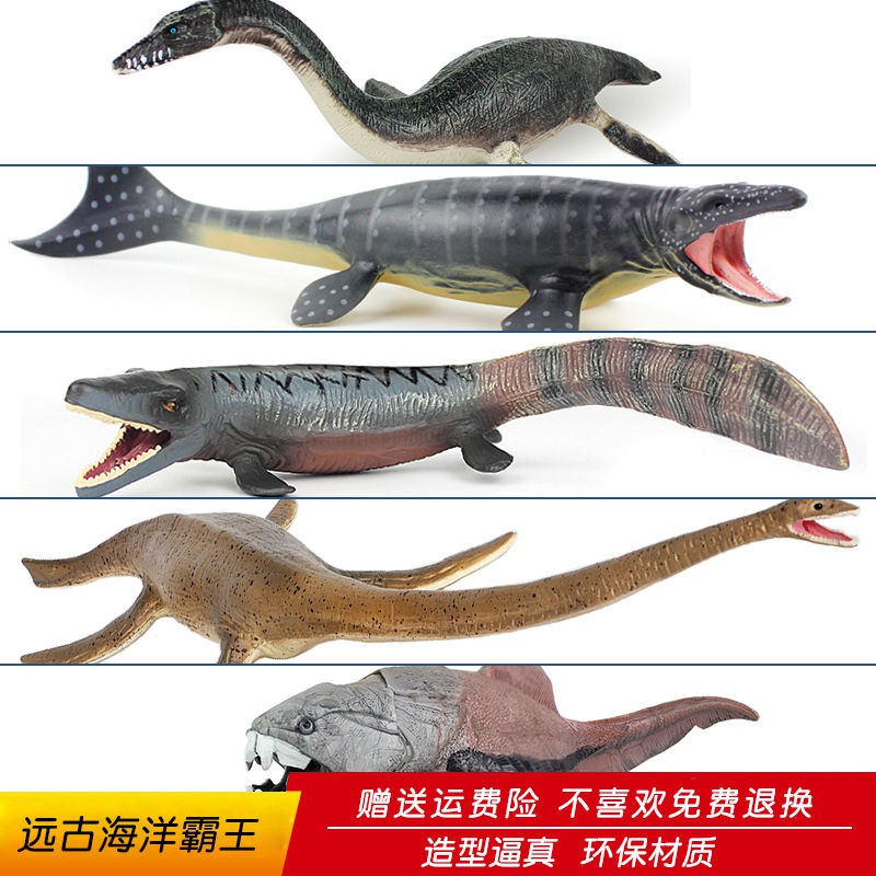 mô phỏng khủng long biển cổ đại Đồ chơi Mosasaur Deng Plesiosaurus hình tyrannosaurus cậu bé rồng vua