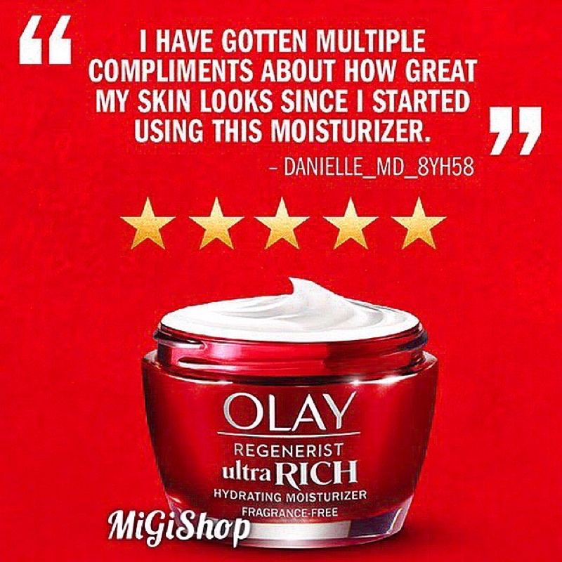 Kem Dưỡng Da Giàu Dưỡng Ẩm Olay Ultra Rich Hydrating Moisturizer 48g