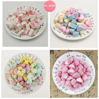 Kẹo dẻo xốp Marshmallow nhiều loại (Bịch 1kg) - Loại đẹp, kẹo bông gòn