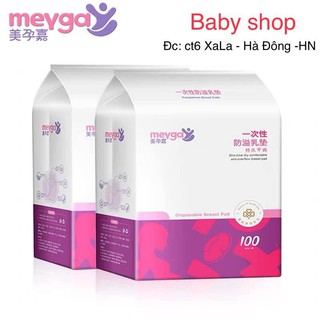 Miếng lót thấm sữa meyga - bịch 100 miếng