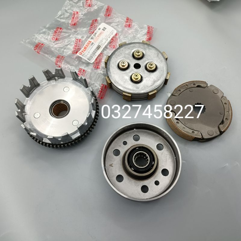 Full bộ nhông nồi côn, li hợp xe Sirius, Jupiter zin Yamaha