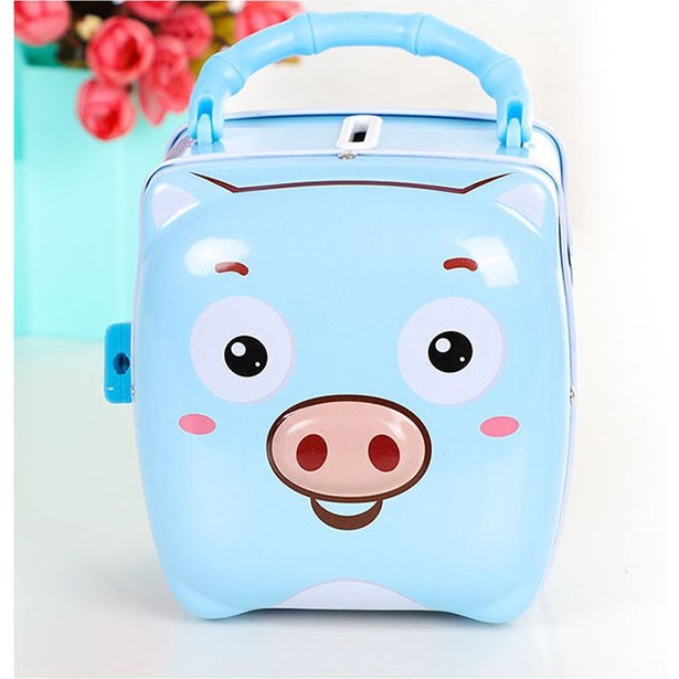 Két Sắt HeoGIADUNGTONGKHO1Két Sắt Heo Cực Kì Dễ Thương, Hộp đựng tiền tiết kiệm, Hộp tiết kiệm mini có khóa
