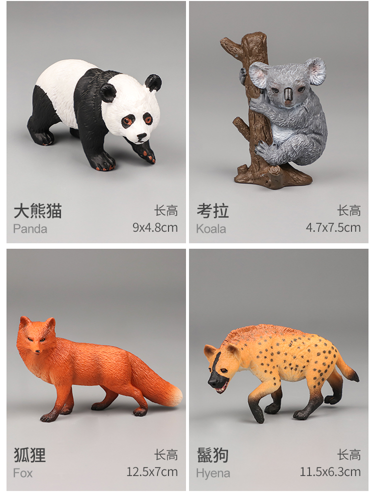 Mô Hình Động Vật Hoang Dã Sống Động Chất Lượng