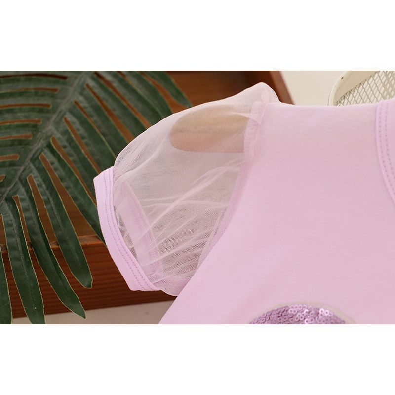 Đầm Công Chúa elsa Phối Ren Phong Cách Hàn Quốc Chất Lượng Cao Cho Bé Gái