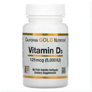 California Gold Nutrition – VIÊN UỐNG BỔ SUNG VITAMIN D3 125 MCG (5000IU)