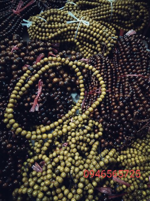 Tràng 108 hạt gỗ hương 6ly đến 12ly