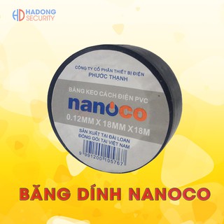 Băng dính điện Nanoco cuộn to màu đen của Panasonic chính hãng