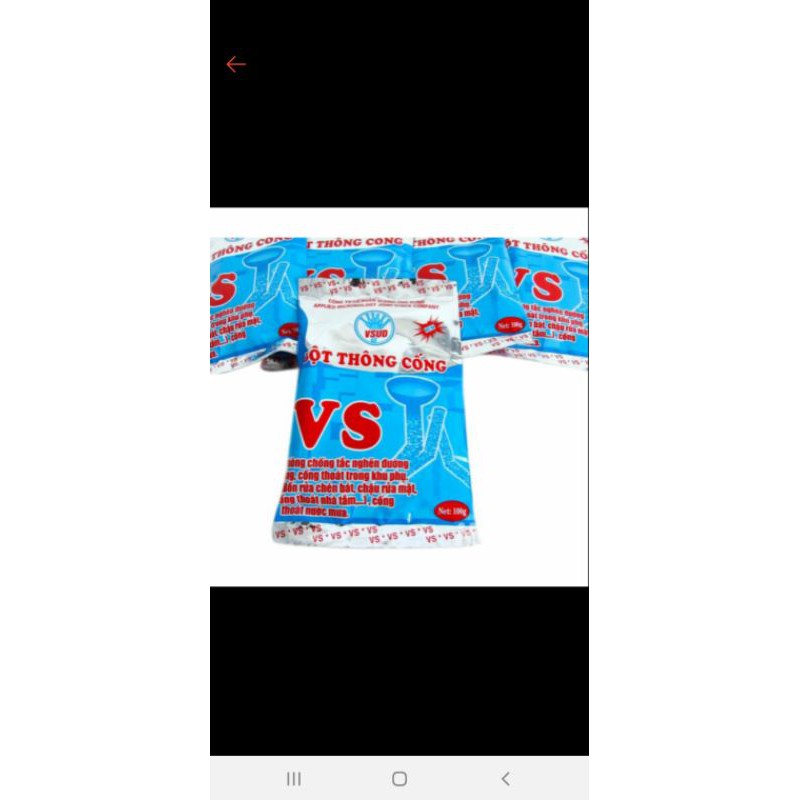 Bột thông cống VS 100gr