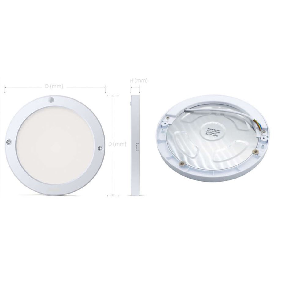 Đèn LED Ốp trần siêu mỏng Rạng Đông 18W Փ220, ChipLED Samsung, kiểu dáng Hàn Quốc