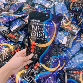 Trà Night Diet Tea Orihiro Nhật Bản