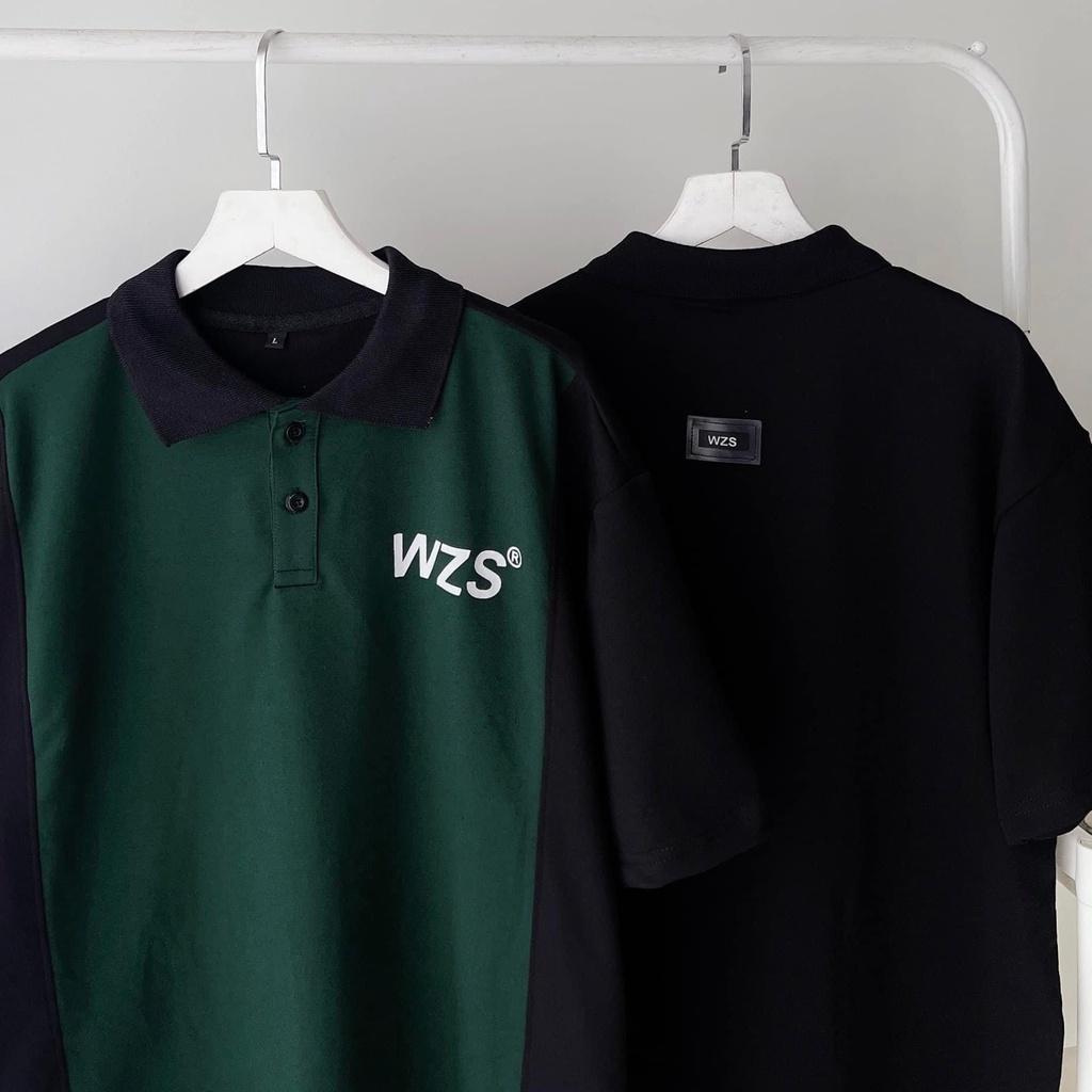 Áo polo in WZS unisex (ảnh thật shop tự chụp)