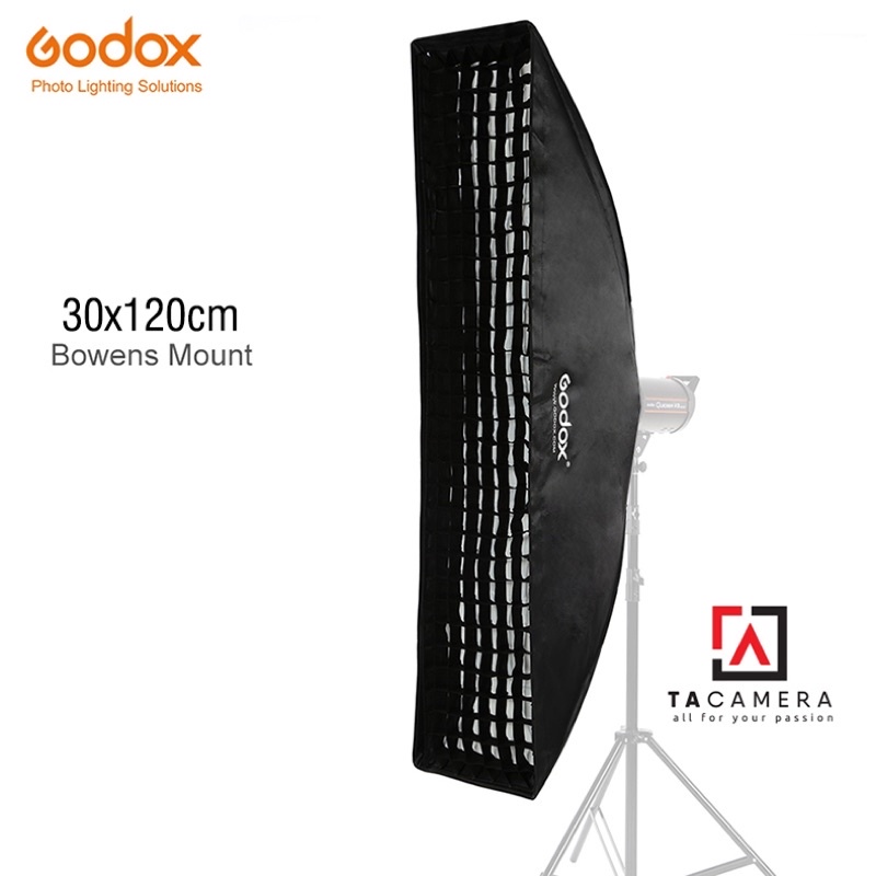 Softbox Godox 30x120cm ngàm Bowen (Có tổ ong)