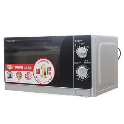 Lò Vi Sóng Sharp R-205VN công suất 800W, dung tích 20L - Hàng chính hãng