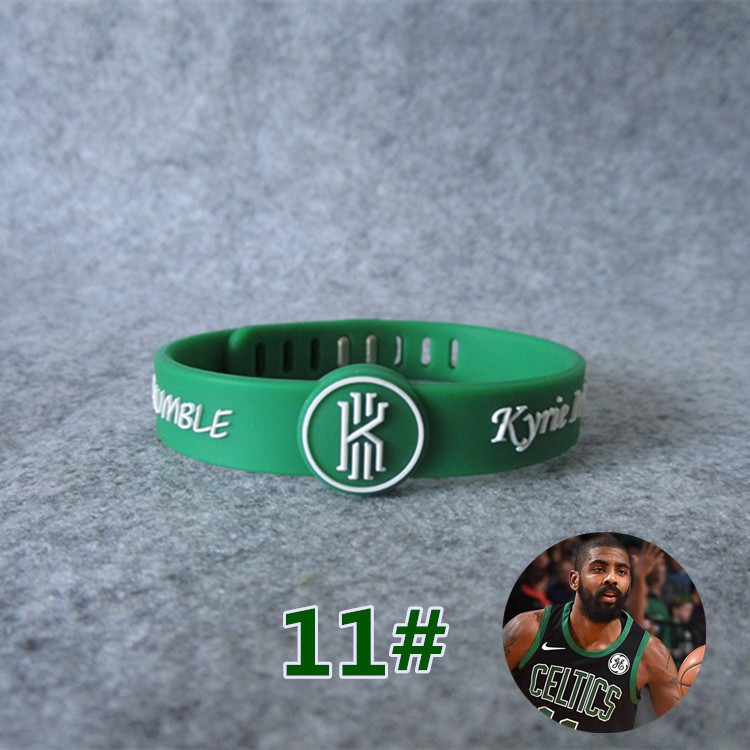 Vòng Tay Thể Thao Bóng Rổ Số 11 star Kyrie Irving Có Thể Điều Chỉnh Bằng Silicon