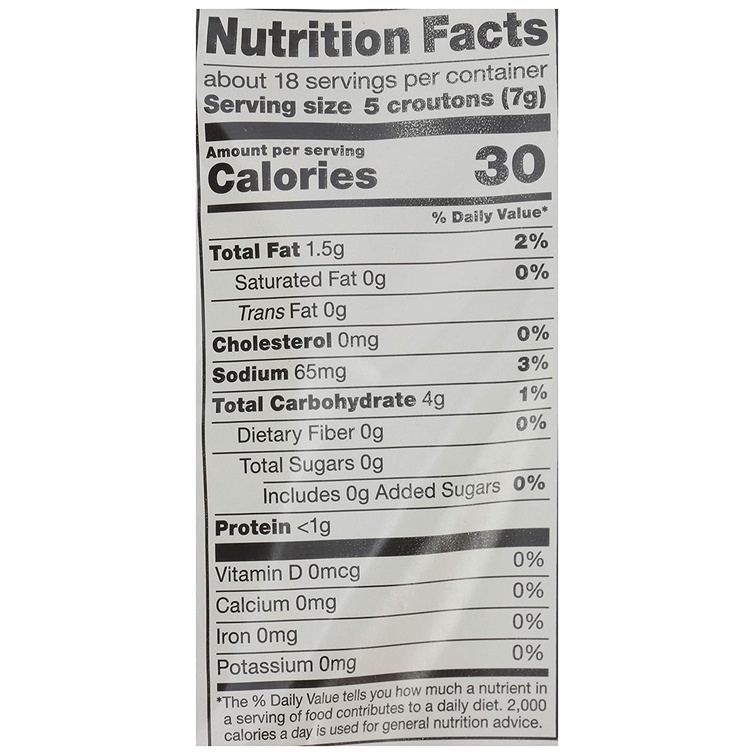 BÁNH MÌ GIÒN CROUTON CHO SALAD &amp; SOUP 365 by Whole Foods Market Organic 127g