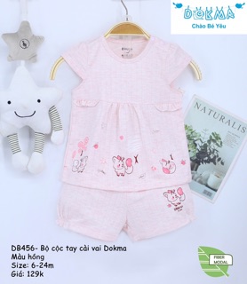 Bộ cài vai cộc dokma DB456