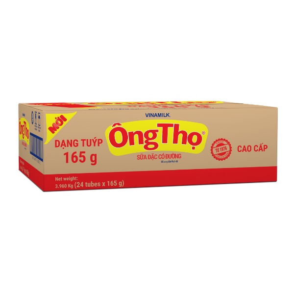 Sữa đặc ông thọ đỏ dạng tuýp 165g
