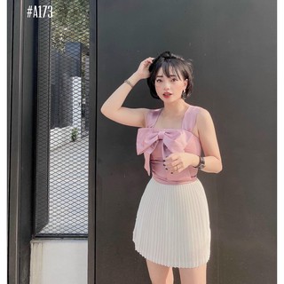 CHÂN VÁY XẾP LI NGẮN [Moment House]