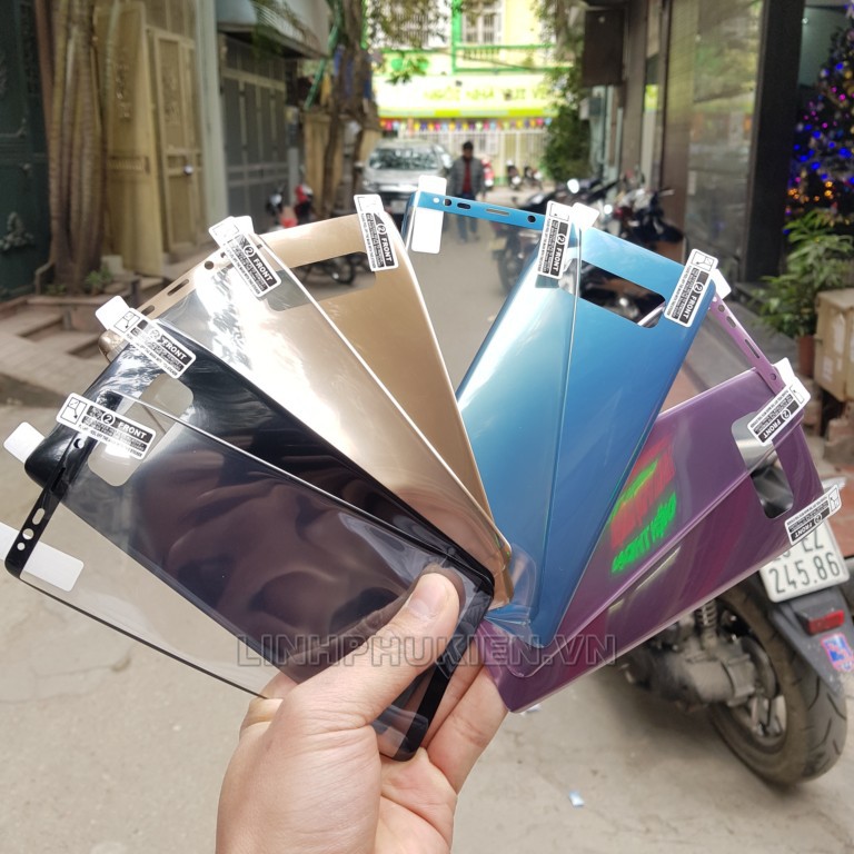 Dán Film 3D Cường lực dẻo chống vỡ Full màn hình Samsung Galaxy Note 8/ Note 9