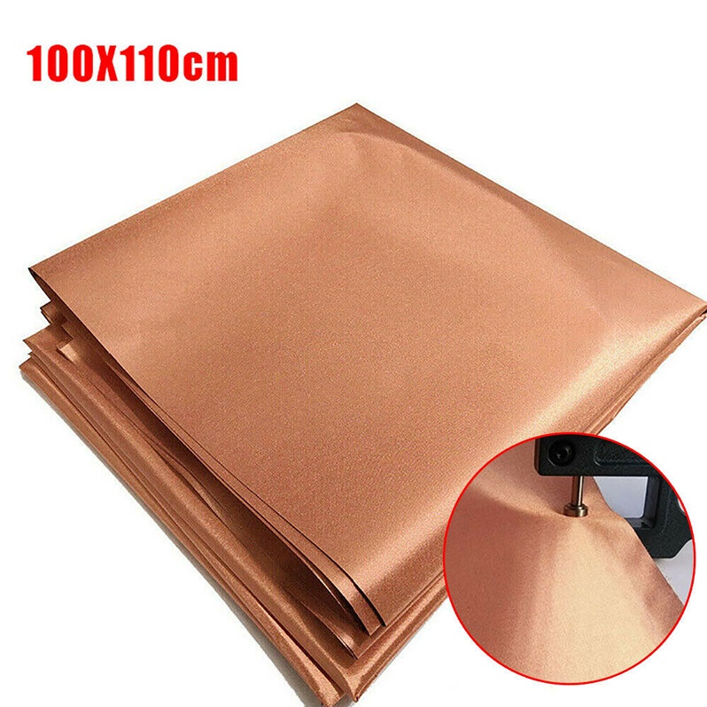 EMF Protection Pure Copper Fabric-Blocking Shield RFID Radiation Singal EMI RF