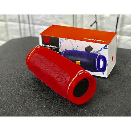 Loa Bluetooth PRO Charge 4+ CÓ ANTEN SÓNG KHỎE Mini bass tốt khoẻ - có dây đeo Version 2021